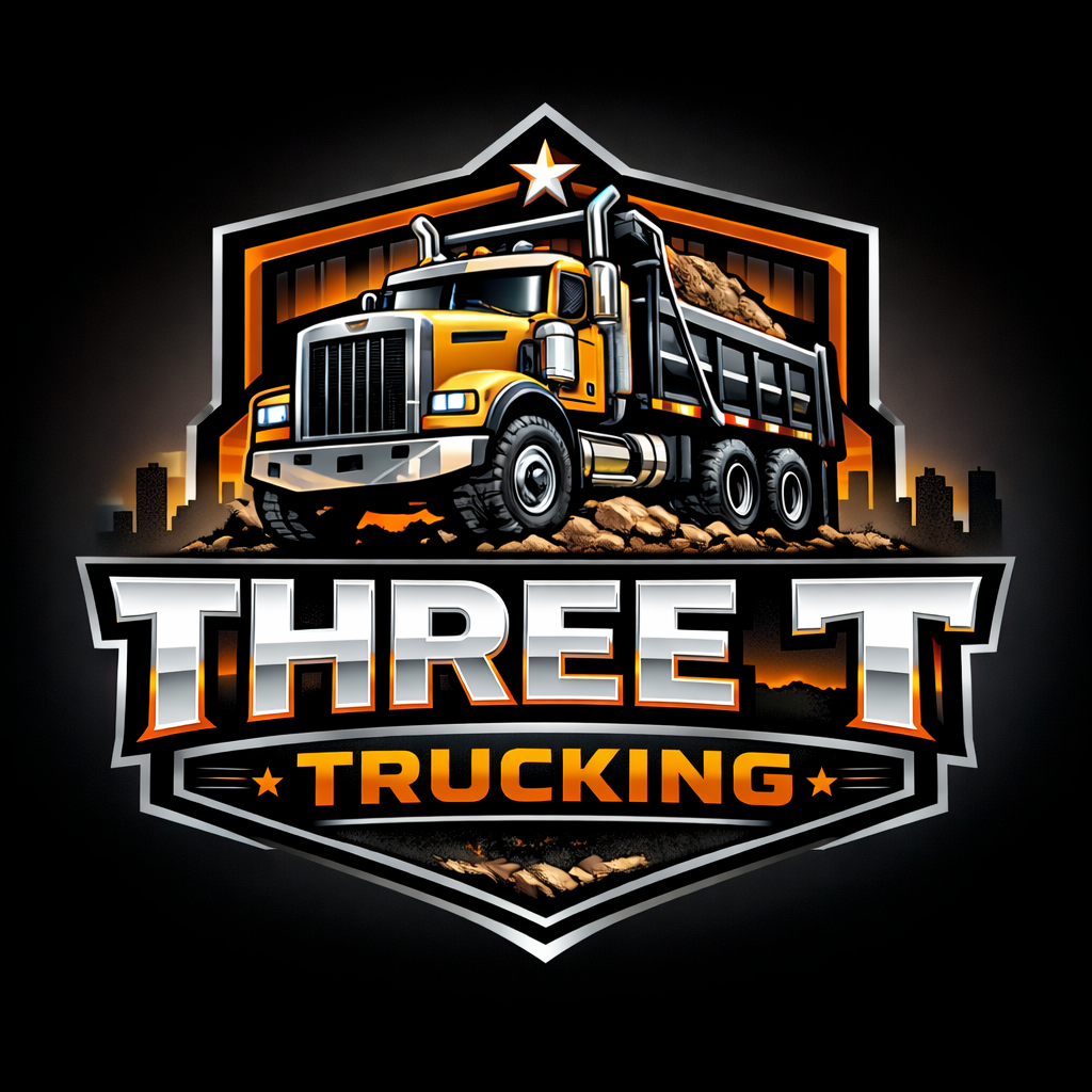 Three T Trucking Logo